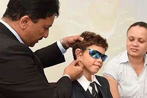 9 Year old boy from Seychelles gets a new external ear - Ear Reconstruction Surgery 2 Ear Reconstruction Surgery In India