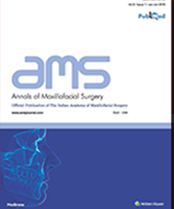 Annals Of Maxillofacial Surgery