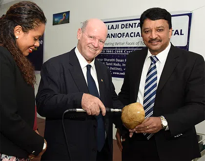 Alain St. Ange, Minister Of Tourism &Amp; Culture, Republic Of Seychelles, Inaugurated The Newly Commissioned Craniotome