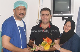 Ballistic (Gunshot) Injury 7 The Patient And His Mother Thanking Dr. Balaji