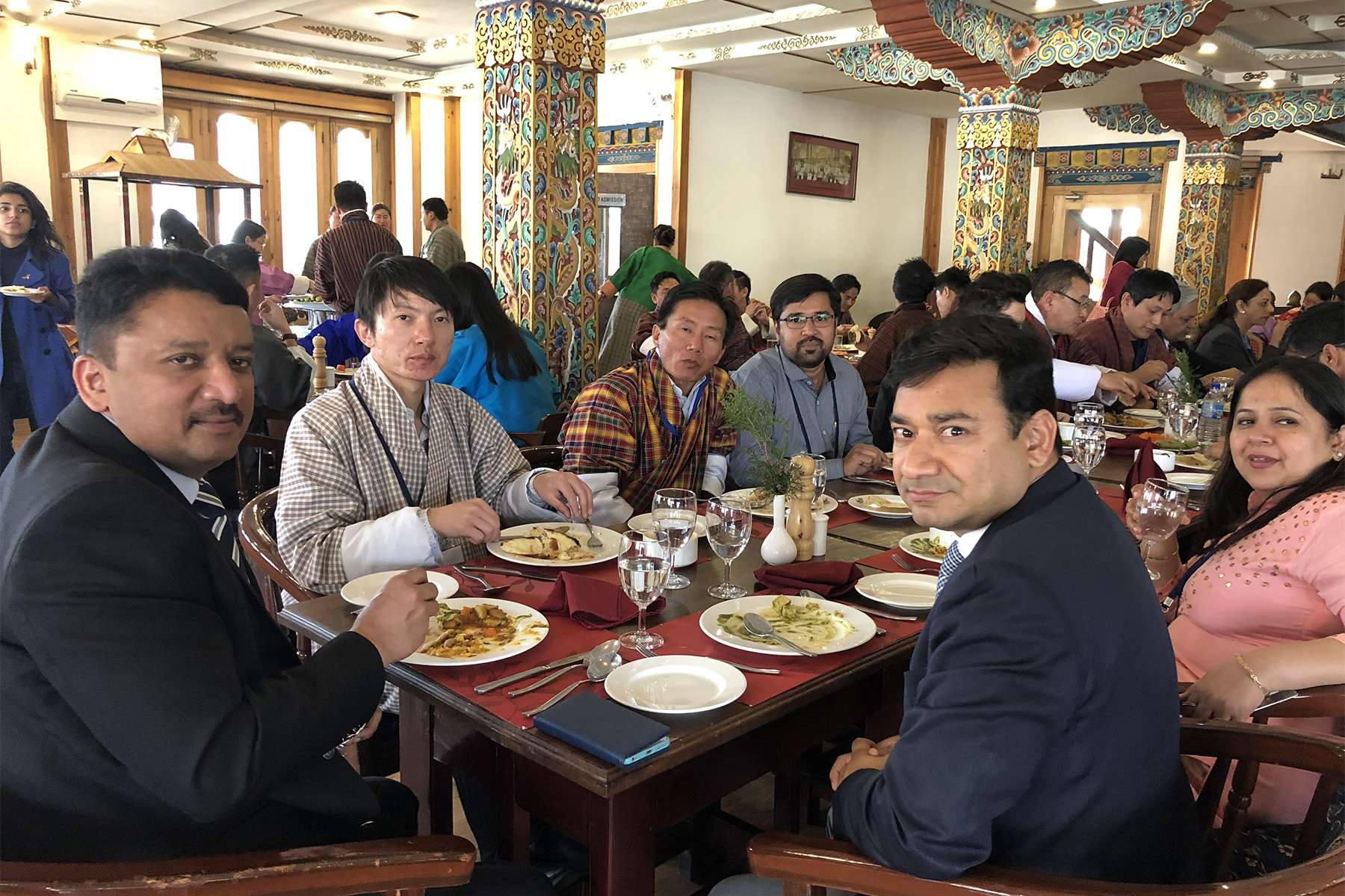 Dr Sm Balaji In Paro Bhutan