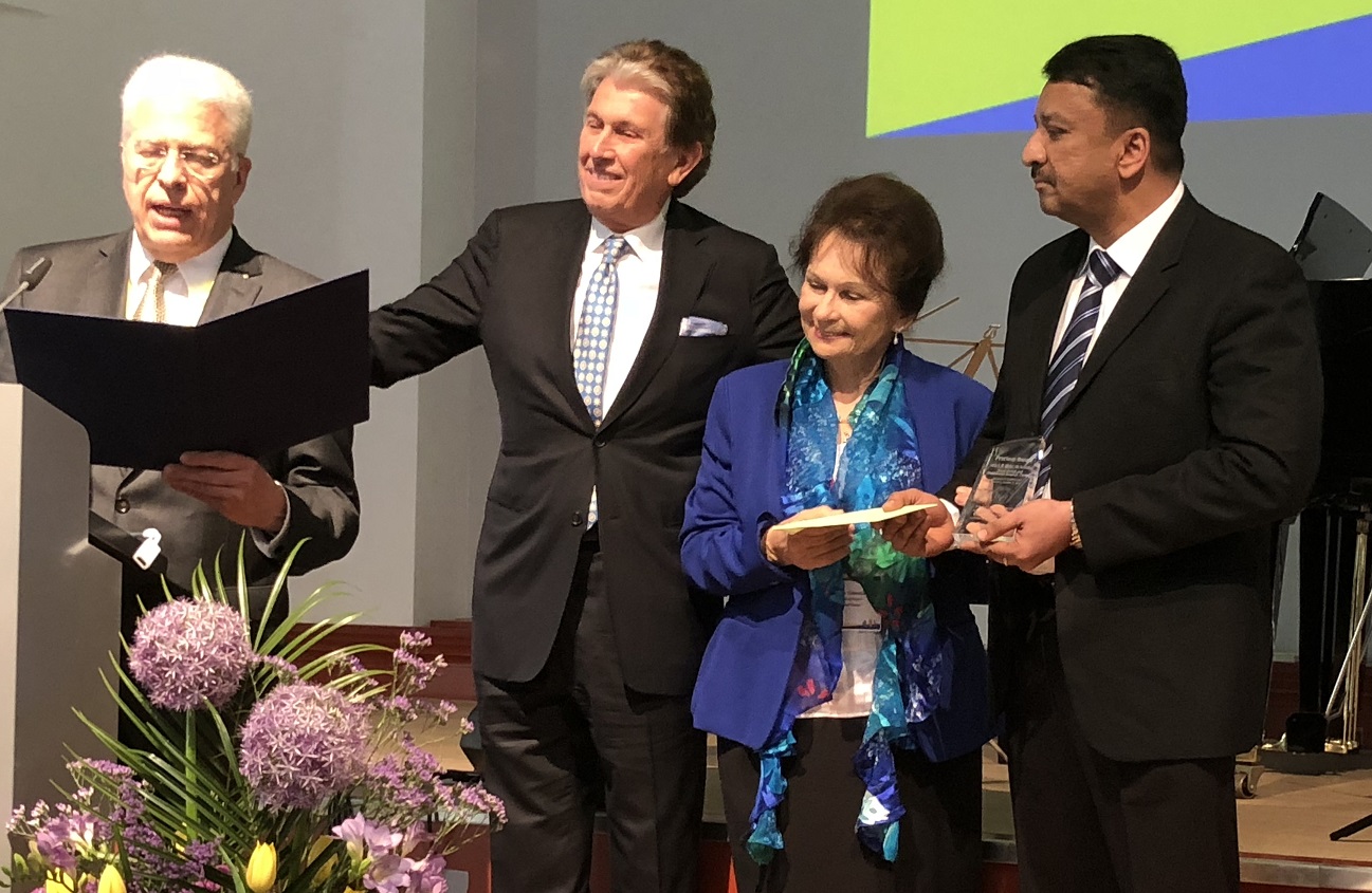 Prof SM Balaji receives the highest scientific award at the World Cleft and Craniofacial Congress, Germany