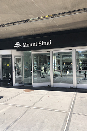 A View Of The Mount Sinai Hospital, New York City, Usa