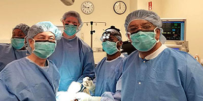 Prof SM Balaji visited the Department of Oral and Maxillofacial Surgery, Stroger Hospital of Cook County, Chicago