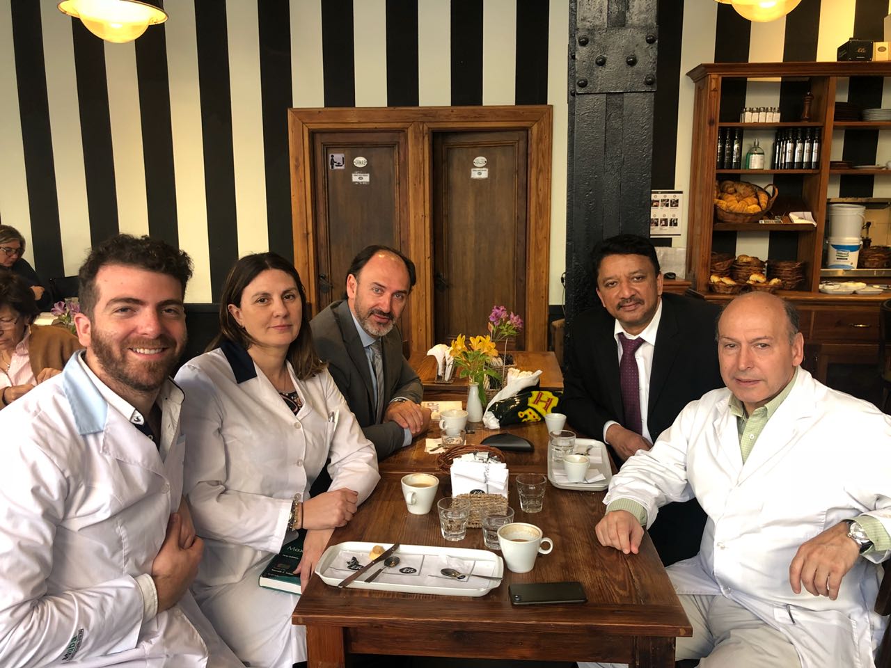 A Few Light Moments Spent At The Cafeteria With Staff Members Of The Department