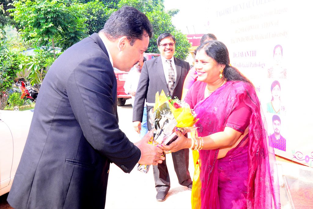 Dr Sm Balaji Invited As Chief Guest At The 3Rd Graduation Day Celebrations At Tagore Dental College