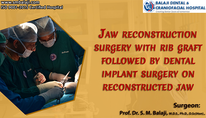 Jaw Reconstruction surgery india