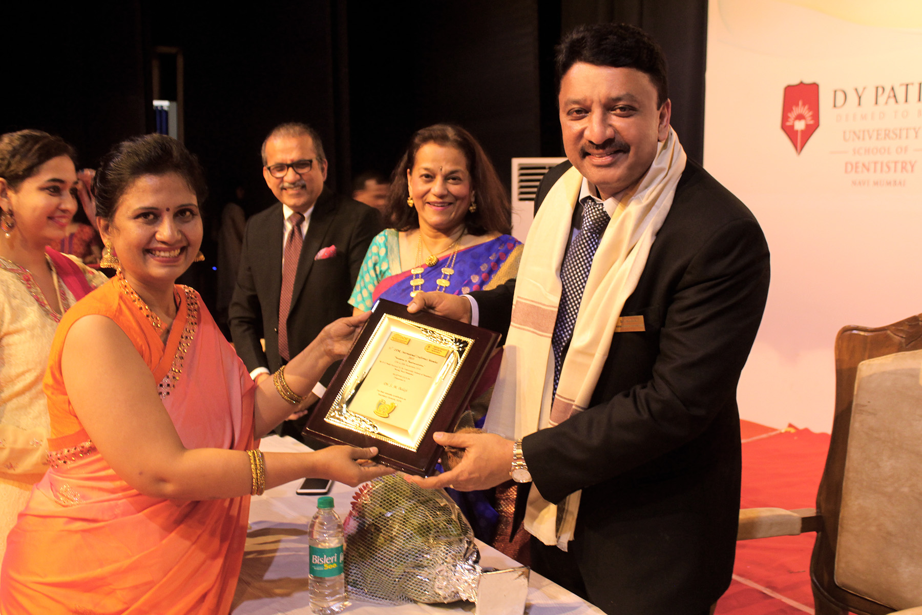 31st Indian Society for Dental Research - International Association for Dental Research Annual Conference, Mumbai 13 – Prof Sm Balaji Receives An Award Of Appreciation At The Conference For His Outstanding Paper On Advanced Craniofacial Surgery In Dental Practice.