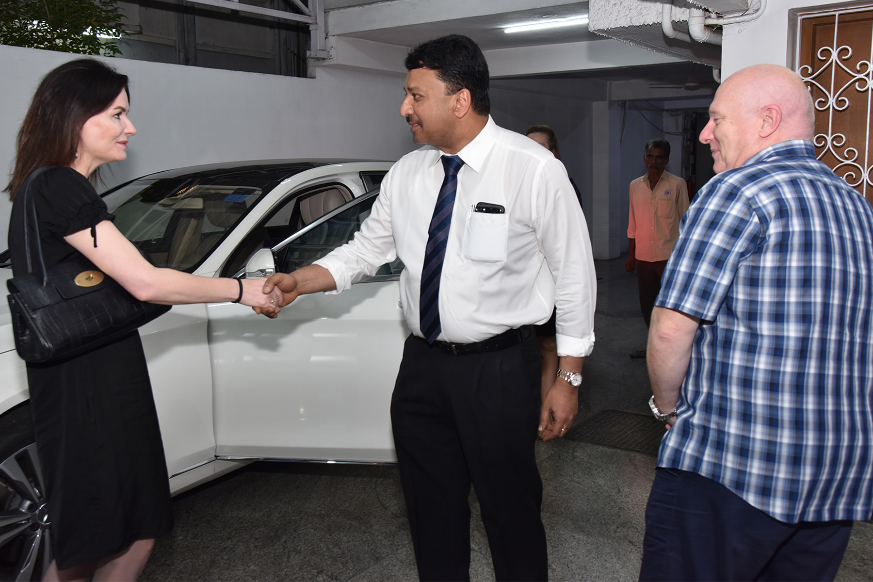 Visit of Dr Andrew Edwards, Dean-Elect, Faculty of Dentistry, Royal College of Surgeons, Glasgow 1 Welcoming To Balaji Dental And Craniofacial Hospital