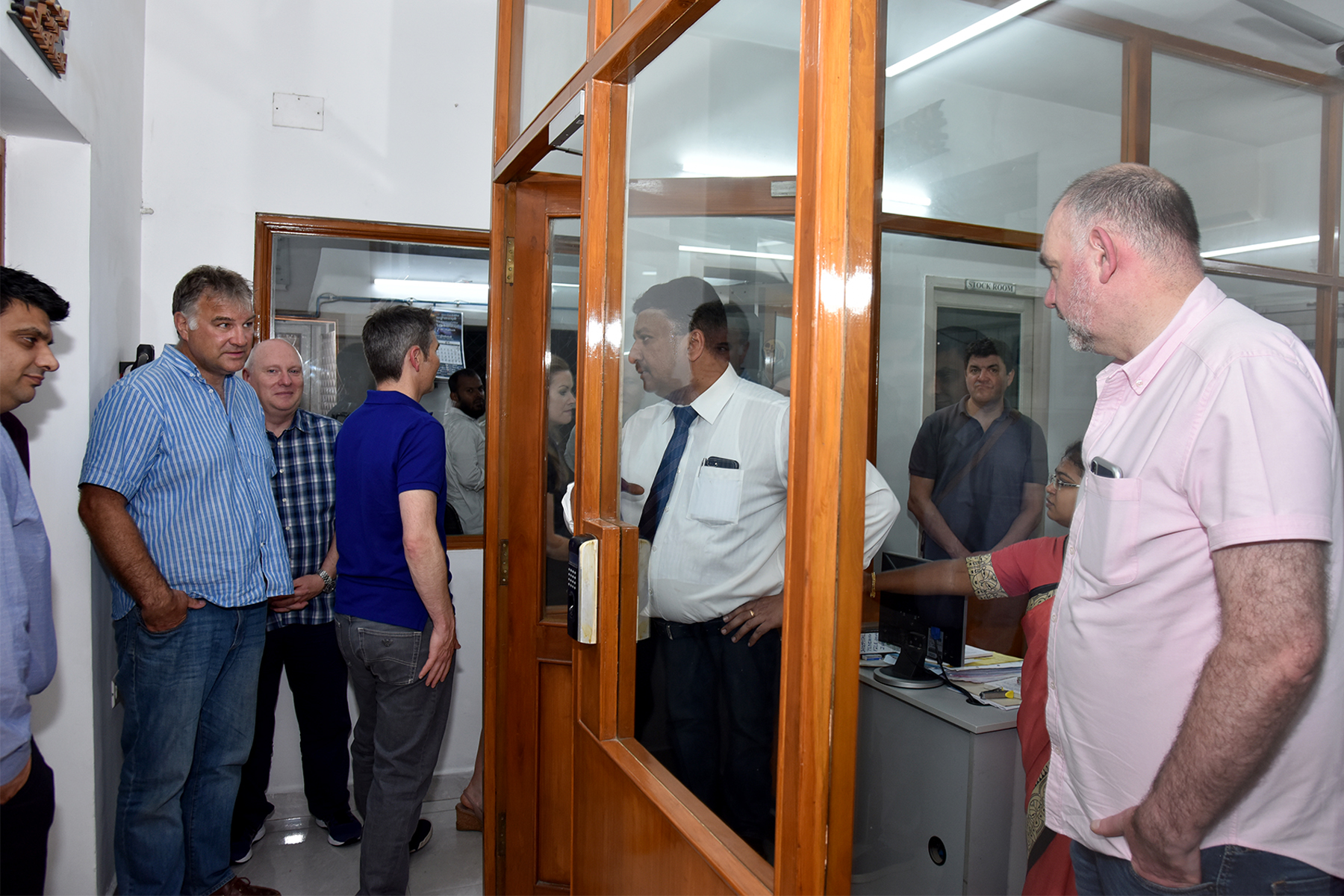 Visit of Dr Andrew Edwards, Dean-Elect, Faculty of Dentistry, Royal College of Surgeons, Glasgow 10 Outside The Operation Theaters