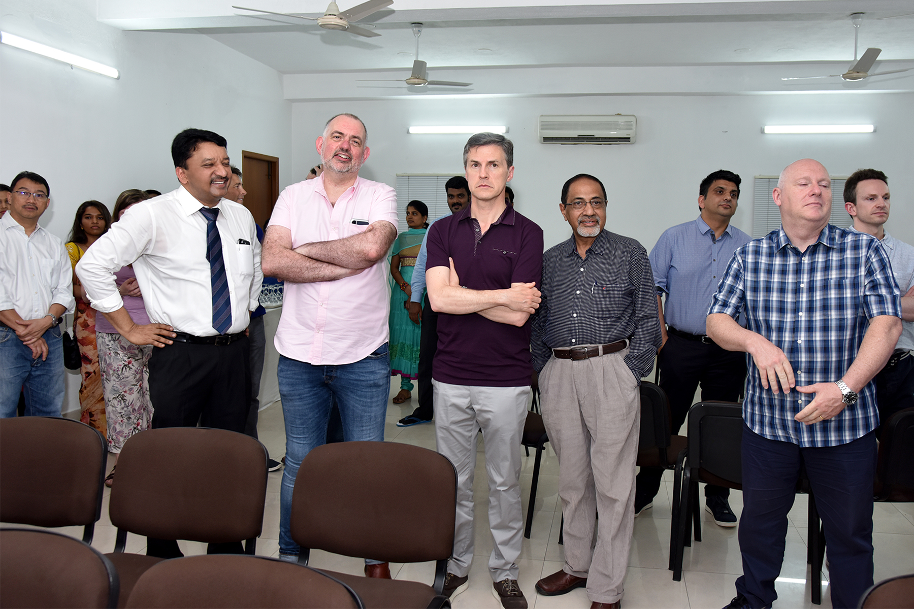 Visit of Dr Andrew Edwards, Dean-Elect, Faculty of Dentistry, Royal College of Surgeons, Glasgow 17 Conference Hall Of Balaji Dental