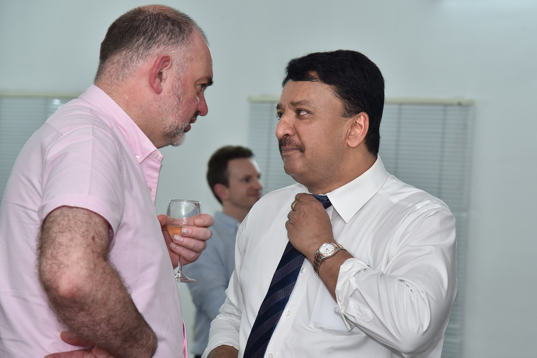 Visit of Dr Andrew Edwards, Dean-Elect, Faculty of Dentistry, Royal College of Surgeons, Glasgow 21 Dr Sm Balaji With Dr Andrew Edwards