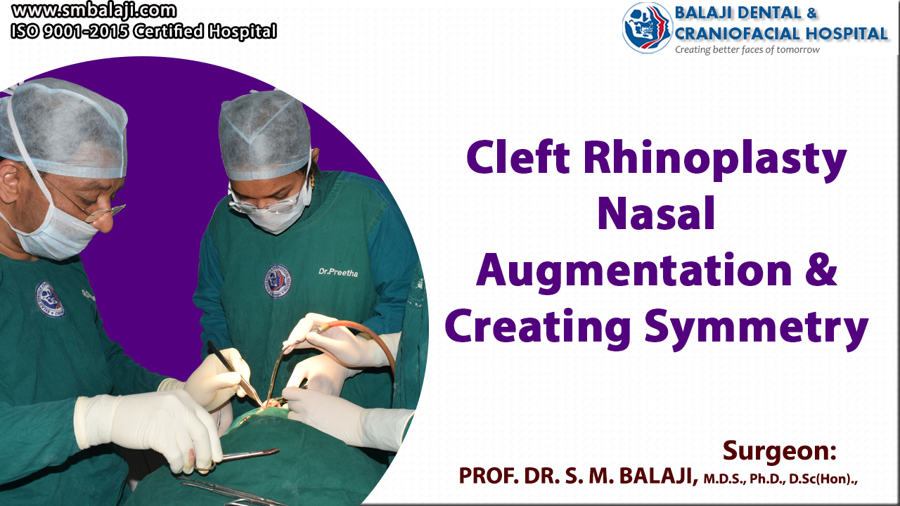 Cleft Rhinoplasty - Nasal Augmentation and Creating Symmetry