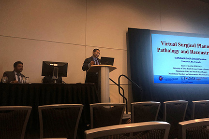 Dr SM Balaji attends the 97th IADR General Session in Vancouver, Canada 9 Session Moderator