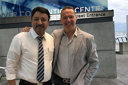Dr SM Balaji attends the 97th IADR General Session in Vancouver, Canada 26 Renewing Old Ties At The Conference