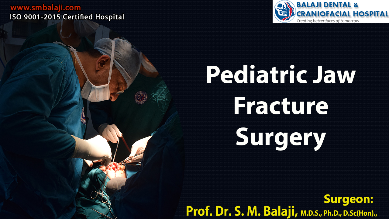 Pediatric Jaw Fracture Surgery | Dr Sm Balaji, Maxillofacial Surgeon, India