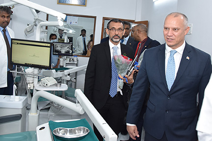 His Excellency Jean-Paul Adam, Minister of Health, Republic of Seychelles visits Balaji Dental and Craniofacial Hospital 3 Health Minister Of Seychelles Tours Dental Clinic
