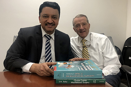 Dr SM Balaji invited to the University of California, San Francisco Dental School 2 Dr Sm Balaji With Dr Ray Stewart At The Ucsf