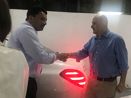 Dr Stefan Ihde visits Balaji Dental and Craniofacial Hospital 1 Dr Sm Balaji Welcomes Dr Ihde