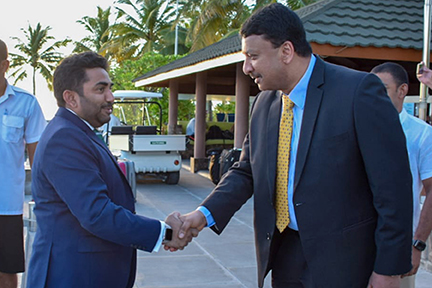 Health Minister of Maldives inaugurates International Craniofacial Conference 1 Dr Sm Balaji Welcomes Minister To The Summit