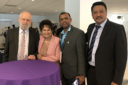 Dr Sm Balaji With Dr Miroslav Tolar And Dr Marie Tolarova