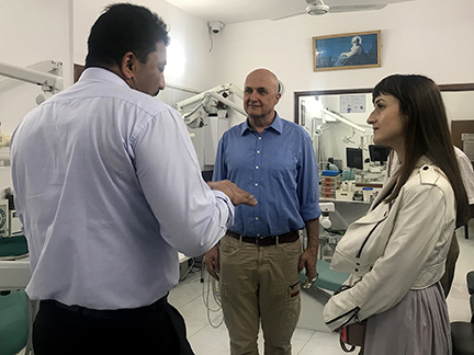Dr Stefan Ihde visits Balaji Dental and Craniofacial Hospital 2 Dr Sm Balaji With The Dr Ihde