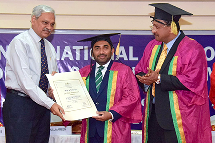 Health Minister of Maldives inaugurates International Craniofacial Conference 5 Minister Presents Dr Ak Singh With Certificate