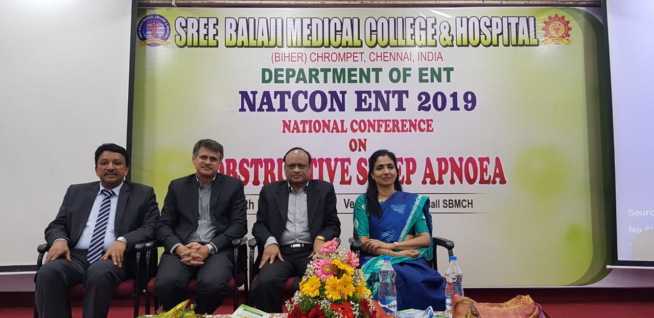 Dr SM Balaji delivers keynote lecture at National Conference on Obstructive Sleep Apnea 6 Dr Sm Balaji With Prof Mk Rajasekar, Dr Ranjini Raghavan And Dr Seemab Shaikh