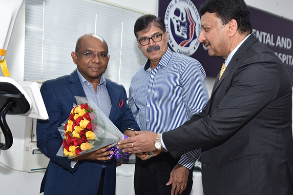 Inauguration of upgraded new Cone Beam Computed Tomogram (CBCT) 1 Maldives Minister Abdulla Shahid Vijay Kumar Ips Dr Sm Balaji