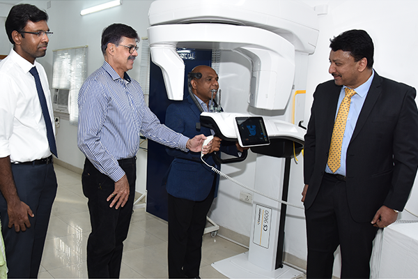 Inauguration of upgraded new Cone Beam Computed Tomogram (CBCT)