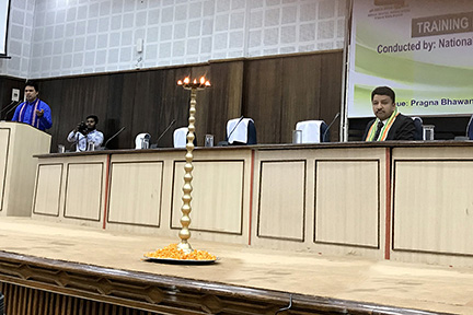Dr SM Balaji meets His Excellency Biplab Kumar Deb, Chief Minister of Tripura 4 Dr Sm Balaji Looks On As The Chief Minister Of Tripura, His Excellency Biplab Kumar Deb Addressing The Audience