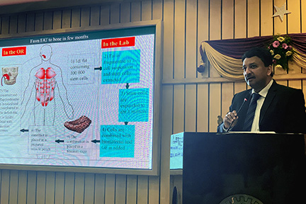 Tooth to Skull keynote lecture at 7th STAR Summit in Saveetha Dental College 2 Dr Sm Balaji Enumerated His Landmark Cases During The Course Of His Keynote Lecture