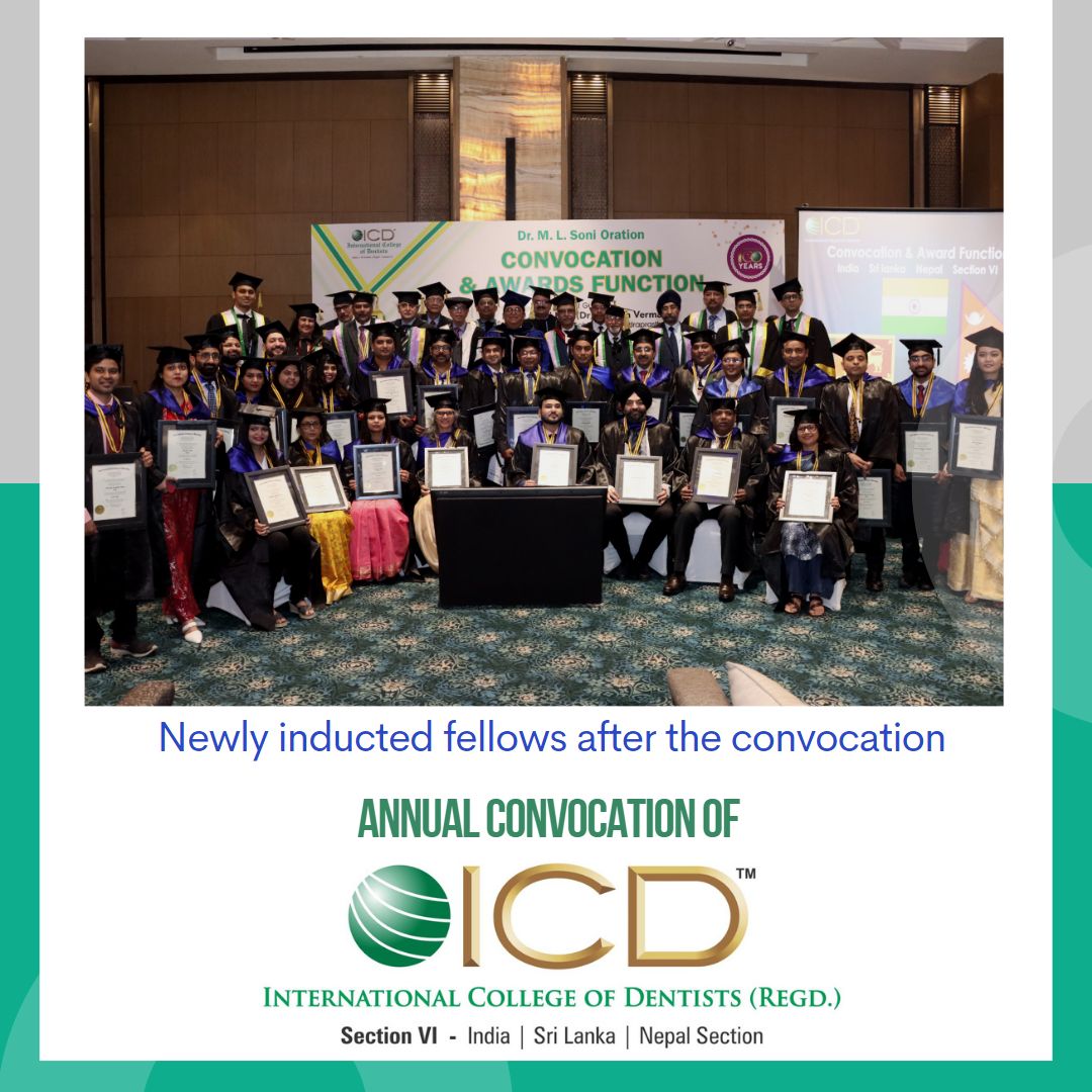 Newly Inducted Fellows After The Convocation