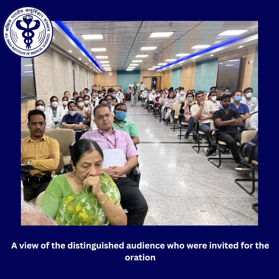 A View Of The Distinguished Audience Who Were Invited For The Oration