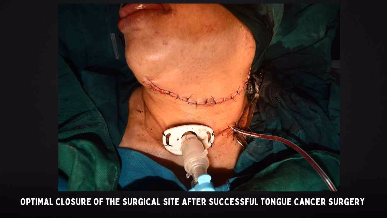 Optimal Closure Of The Surgical Site After Successful Tongue Cancer Surgery