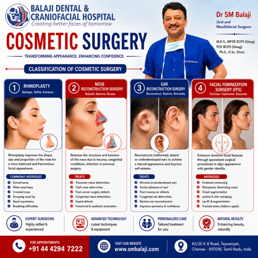 Cosmetic Surgery In Chennai, India